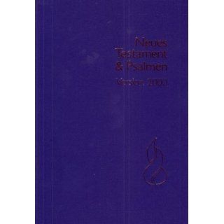 Schlachter N.T. & Psalmen Schlachter 2000, Grossdruckausgabe