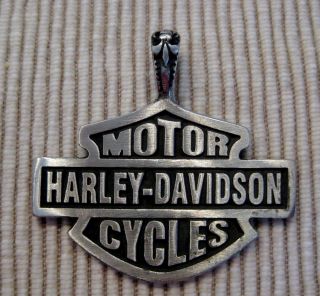 Davidson Classic Bar & Shield Metall Anhänger Route 66 USA Biker, neu