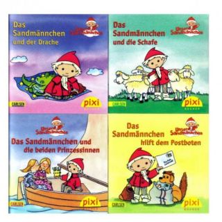 Sandmann   Sandmännchen Set Mini Bücher 1 4 Pixi