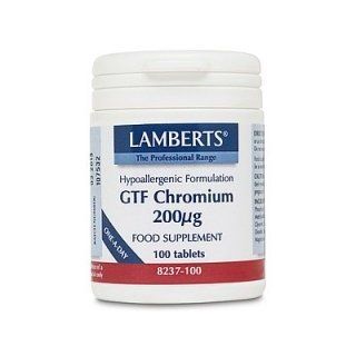GTF Chromium 200mcg [Chrom] 100 Tabletten LB Lebensmittel