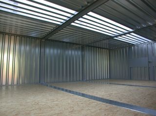 Container Lagerhalle 5,05 X 4,71 Meter Lager 27,3m² Lager