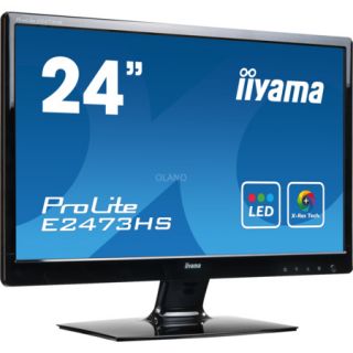 Iiyama ProLite E2473HS GB1 24 Zoll LED Monitor Full HD schwarz
