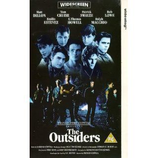 The Outsiders [VHS] [UK Import] Matt Dillon, Emilio Estevez, Tom