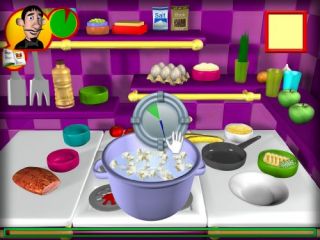 Kochen Sie auf Zeit Ihre virtuellen Gerichte