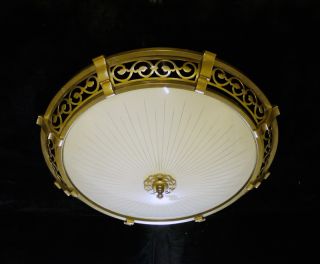 Jugendstil PLAFONIERE Art Deco Deckenlampe Ø 66 cm flush mount