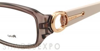 NEW Gucci Eyeglasses GG 3204 BEIGE Q70 GG3204 AUTH
