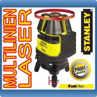 STANLEY 1 77 322 SELBSTNIVELLIERENDER MULTILINIENLASER LASER LOTSTRAHL