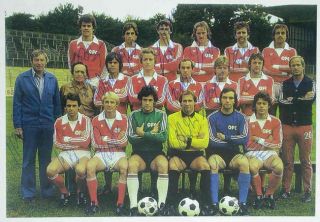 RFB 16981 FC. Kickers Offenbach,1977/78, Mannschaftsfoto vom original