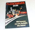 Fleischmann Katalog des Jahres 1984 / 1985 für Spur H0 und N