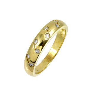 375) Gelbgold Gr. 47 (15.0) 37 Diamanten PR4663 L Schmuck