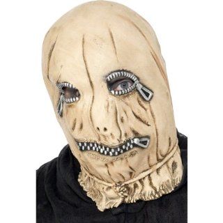Reißverschluss Maske für Erwachsene Halloween Spielzeug