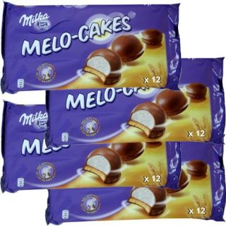Milka Melo Cakes 4 x 12 Stck. (Schaumzucker & Keks)