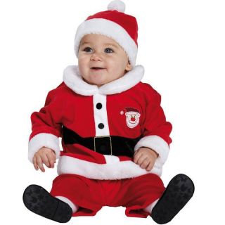 RU Kinder Baby Kostüm Fasching Weihnachtsmann Weihnachtskostüm
