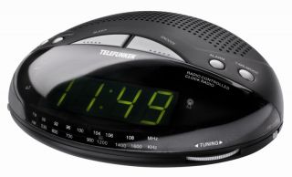 Telefunken CR 5 Funk Uhrenradio LED Display Snooze 2 Weckzeiten UKW MW