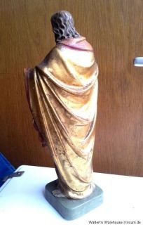Alte Jesus Figur Statue Skulptur 33 cm