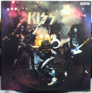 KISS alive 2 LP Mint  NBLP 7020 Vinyl 1974 Rare Blue label 2nd Press
