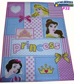Disney Teppich P32 *Princess Patchwork* 95x133 cm NEU Spielteppich