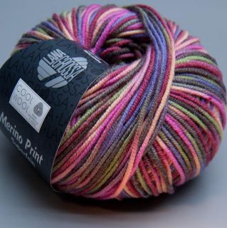 Lana Grossa Merino superfein Cool Wool 749 multicolor 50g Wolle