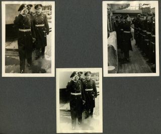 Fotoalbum Schwerer Kreuzer Prinz Eugen Kriegsmarine Schiffe uvm