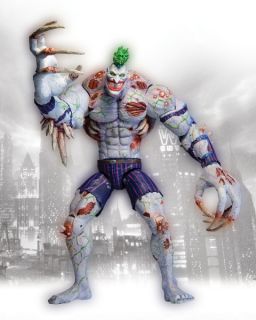 DC Collectibles Batman Arkham Deluxe Figur Titan Joker ca. 31 cm