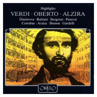 Giuseppe Verdi Highlights aus Alzira und Oberto Musik