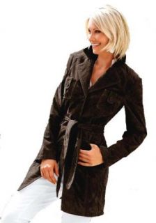  Mantel braun in Größe 48 Polyester Braun Bekleidung