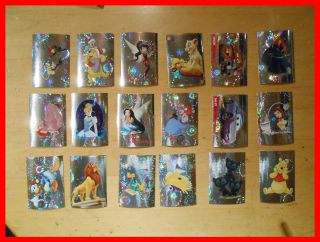 REWE DISNEY GLITZERSTICKER NR.7,77,105,132,91,138,69,107,86,53,28,62