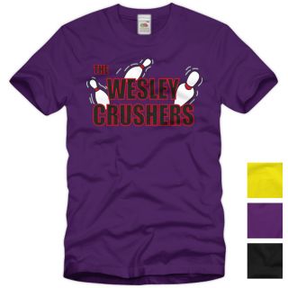 Wesley Crushers T Shirt Big Bang Theory Sheldon Star Bowling Pin