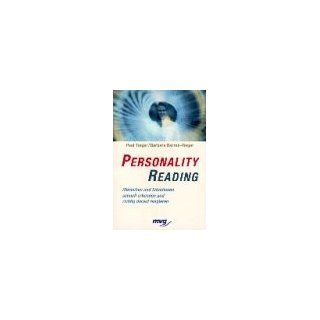 Personality Reading Paul Tieger, Barbara Barron Tieger
