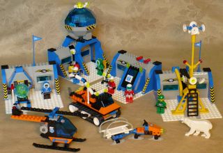 Lego Town Arctic Polar Base 100% Complete 6575