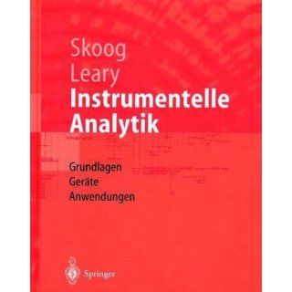 Instrumentelle Analytik Grundlagen   Geräte   Anwendungen (Springer