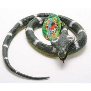 Kobra aus Gummi Kunststoff   ca. 81 x 5 x 2 cm, Schlange 