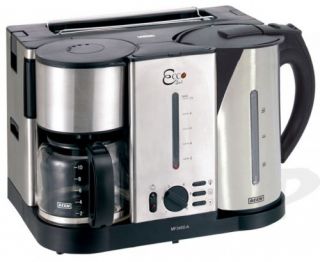 Beem Ecco Edelstahl Fruehstuecksset Wasserkocher Toaster