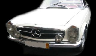 Chrom Stoßstange Mercedes SL W113 Pagode Vorne rechts