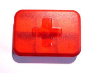 Fächer rotes Kreuz Pillenbox Pillendose rot