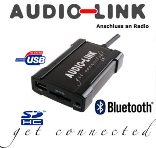 Audio Link USB SD AUX BMW mit runden Pins Plug Play Radio Adapter