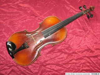 Schöne, sehr alte 4/4 Geige mit der Bezeichnung Vaclav Sandner