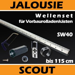 Rolladenwelle Stahlwelle SET Walze für Rolladenkasten