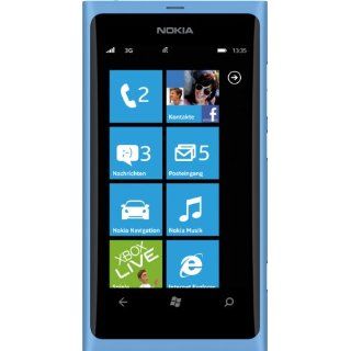 Nokia Lumia 800 Smartphone 3.7 Zoll matt cyan Elektronik