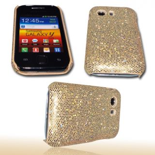 Handy Tasche Case Glitzer f. Samsung GT S5360 Galaxy Y / Hülle