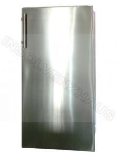 Kühlschrank ersetzt Dekorfähig 122 cm Edelstahl