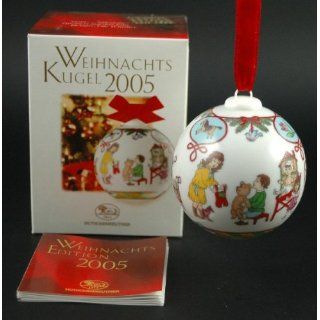 Hutschenreuther Weihnachtskugel 2005, Porzellankugel, Weihnachten