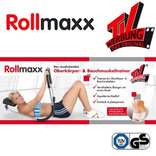TV SHOP Rollmaxx Bauchtrainer Fitness Neu ab 1. 
