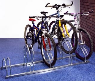 5er Fahrradparksystem Fahrradständer hoch/niedrig