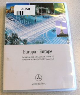 Mercedes Benz Europa Navi DVD APS Comand Version 5,0