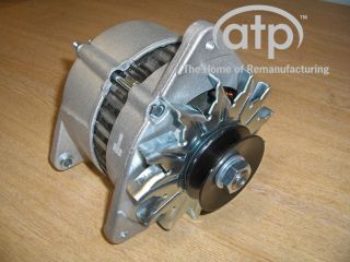 NEW CANAL BOAT ALTERNATOR HIGH OUTPUT 75 AMP A127 TYPE DUAL