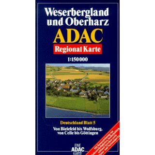 ADAC Karte, Weserbergland, Oberharz Bücher