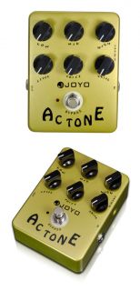 New Guitar Effect Pedal AC tone VOX British Rock Simulator Joyo JF 13