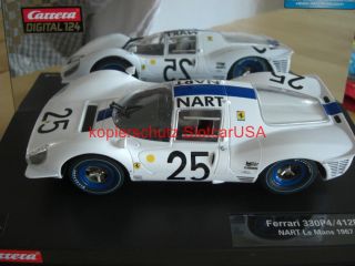 Carrera Digital 124 23732 Ferrari 412P NART Le Mans 1967 25