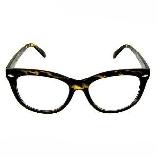 Nerd Brille   Wayfarer Style   Unisex   Retro   durchsichtige Gläser
